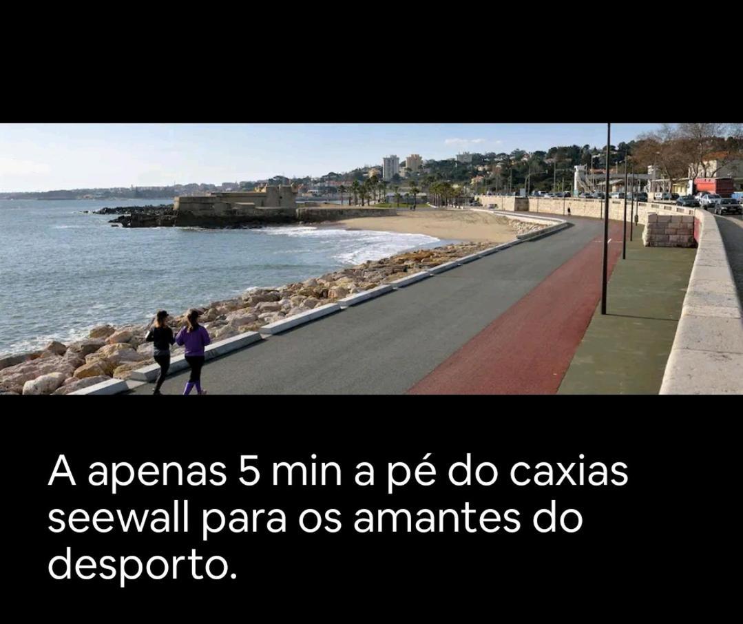 T1 Sea & Pool Leilighet Caxias Eksteriør bilde