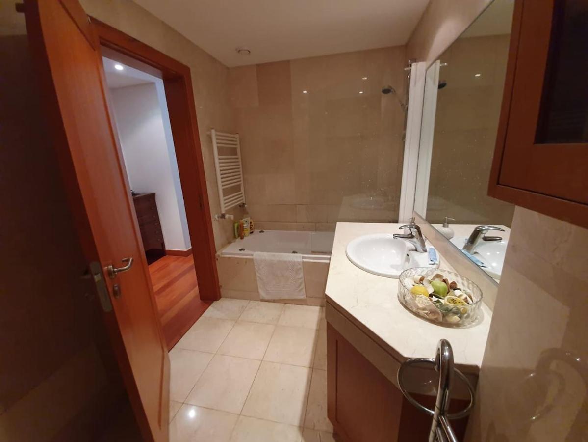 T1 Sea & Pool Leilighet Caxias Eksteriør bilde